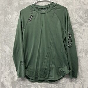 Legends Shirt Mens Small Green Enzo Performance Athleisure Training Logo